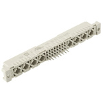 HARTING 24 + 8 Way 2.54mm Pitch, Type M Class C2, 3 Row, Straight DIN 41612 Connector, Socket