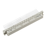 RS PRO 64 Way 2.54mm Pitch, Type C Class C1, 2 Row, Straight DIN 41612 Connector, Socket