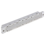 TE Connectivity Eurocard 96 Way 2.54mm Pitch, Type C Class C2, 3 Row, Straight DIN 41612 Connector, Socket