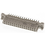 Harting 32 Way 2.54mm Pitch, Type 2B Class C2, 2 Row, Straight DIN 41612 Connector, Socket