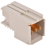 TE Connectivity, Z-PACK HM 2mm Pitch Universal Power Module Backplane Connector, Male, Right Angle, 1 Row, 3 Way