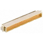 TE Connectivity Eurocard 48 Way 5.08mm Pitch, Type F Class C1, 3 Row, Right Angle DIN 41612 Connector, Plug