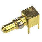 TE Connectivity DIN 41612 , Right Angle , Male Gold, Palladium , Brass , Backplane Connector Contact