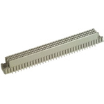 TE Connectivity Eurocard 96 Way 2.54mm Pitch, Type C Class C2, 3 Row, Straight DIN 41612 Connector, Socket