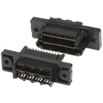 TE Connectivity, Mini-Drawer 2mm Pitch Backplane Connector, Straight, 2 Row, 22 Way