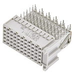 TE Connectivity, Z-PACK HM 2mm Pitch Hard Metric Type C Backplane Connector, Female, Right Angle, 11 Column, 5 Row, 55