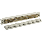 HARTING 09 03 64 Way 2.54mm Pitch, Type C Class C3, 3 Row, Right Angle DIN 41612 Connector, Socket