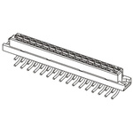 HARTING 32 Way 5.08mm Pitch, Type D Class C2, 2 Row, Right Angle DIN 41612 Connector, Socket