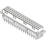 Harting 09 06 48 Way 5.08mm Pitch, Type F Class C1, 3 Row, Straight DIN 41612 Connector, Socket