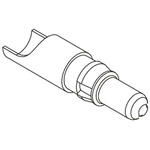 HARTING 09 03 , Straight , Male , Copper Alloy , Backplane Connector Contact