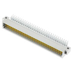 HARTING DIN 41612 96 Way 2.54mm Pitch, Right Angle Rectangular Connector, Plug
