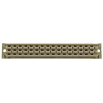 ERNI 48 Way 5.08mm Pitch, Type F Class C2, 3 Row, Straight DIN 41612 Connector, Socket