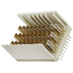 TE Connectivity, Z-PACK HM-Zd 2.5mm Pitch 3 Pair, High Speed Hard Metric Backplane Connector, Male, Straight, 10