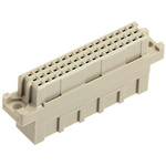 HARTING DIN 41612 48 Way 2.54mm Pitch, Type 2R, 3 Row, Straight DIN 41612 Connector, Socket