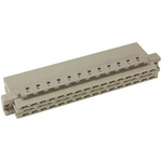 HARTING 09 04 32 Way 5.08mm Pitch, Type D, 2 Row, Straight DIN 41612 Connector, Socket