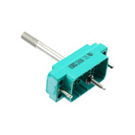 EDAC, 516 3.81mm Pitch Rectangular Connector, Male, Straight, 38 Way