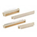 Amphenol Communications Solutions DIN 41612 64 Way 2.54mm Pitch, Type C, 2 Row, Right Angle DIN 41612 Connector