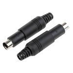 RS PRO 9 Pole Miniature Din Plug, 1A, 50 V ac/dc, Male, Cable Mount