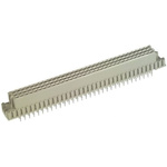 TE Connectivity Eurocard 96 Way 2.54mm Pitch, Type C Class C2, 3 Row, Straight DIN 41612 Connector, Socket