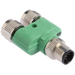 Phoenix Contact 5 Pole M12 Plug to 5 Pole M12 Socket Adapter