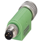 Phoenix Contact 3 Pole M8 Plug to 3 Pole M12 Socket Adapter