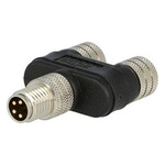 Brad from Molex 4 Pole M8 Plug to 4 Pole M8 Socket Adapter