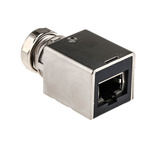 HARTING 4 Pole M12 Socket to 8 Pole RJ45 Socket Adapter