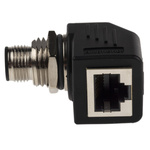 Amphenol Industrial Right Angle Adapter