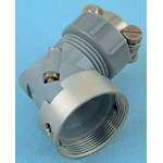 Souriau, 840Size 4 Angled, Straight Circular Connector Backshell, For Use With 840 Series