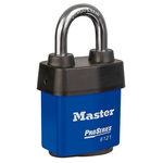 Master Lock 6121BLU All Weather Stainless Steel Padlock Keyed Alike 54mm