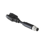 Bulgin Male Pole M8 Plug to 8 Pole M8 Plug Adapter
