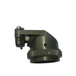 Amphenol Limited, M85049Size 23 Right Angle Circular Connector Backshell With Strain Relief, For Use With MIL-DTL-38999