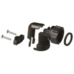 TE Connectivity Cable Clamp Black Screw Thermoplastic Cable Clamp, 8.36mm Max. Bundle