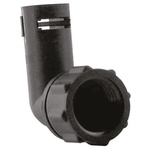 TE Connectivity Black Thermoplastic Cable Clamp, 4.4mm Max. Bundle