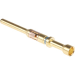 Souriau Male Crimp Circular Connector Contact, Contact Size 16, Wire Size 22 → 20 AWG