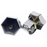 Unex Brass (Bolt), Stainless Steel Thumb Hex Unex, 11mm Band Width, 7.4mm - 10mm Inside Diameter