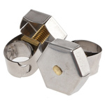 Unex Brass (Bolt), Stainless Steel Thumb Hex Unex, 11mm Band Width, 9mm - 12mm Inside Diameter