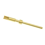 Bulgin Male Solder Circular Connector Contact, Wire Size 28 → 24 AWG