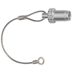 Lemo TT Male Cable Seal IP68 Rated, with Chrome Finish, Brass