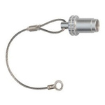 Lemo 0T Male Cable Seal IP68 Rated, with Chrome Finish, Brass