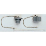 Amphenol Socapex SL 61 Plug Dust Cap, Shell Size 20, Aluminium
