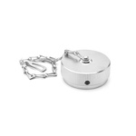 Amphenol Industrial Duramate AHDM Circular Connector Dust Cap, Shell Size 24 IP67 Rated, with Nickel Finish, Aluminium