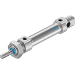 Festo Pneumatic Roundline Cylinder 10mm Bore, 20mm Stroke, DSNU Series, Double Acting