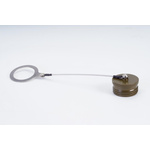 Amphenol India Series III MIL-DTL-38999 Female Circular Connector Dust Cap, Shell Size 19