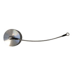 Amphenol India JAND38999/33 MIL-DTL-38999 Receptacle Circular Connector Dust Cap, Shell Size 17mm