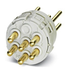 Male Connector Insert size 10mm 6 Way for use with RC Connector
