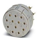Socket Connector Insert 17 Way for use with RC Connector