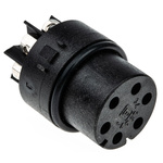 Female Connector Insert 6 Way for use with Mini Buccaneer Connector