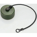 Amphenol Limited TV MIL-DTL-38999 Plug Dust Cap, Shell Size 15, with Zinc Cobalt over Nickel Finish