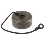 Amphenol TV MIL-DTL-38999 Socket Dust Cap, Shell Size 15, with Zinc Cobalt over Nickel Finish